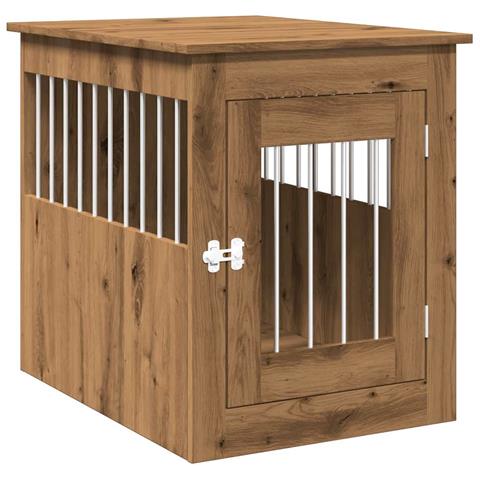 Gabbia Cani Arredamento Rovere Artigianale Legno Multistrato - Foto 1