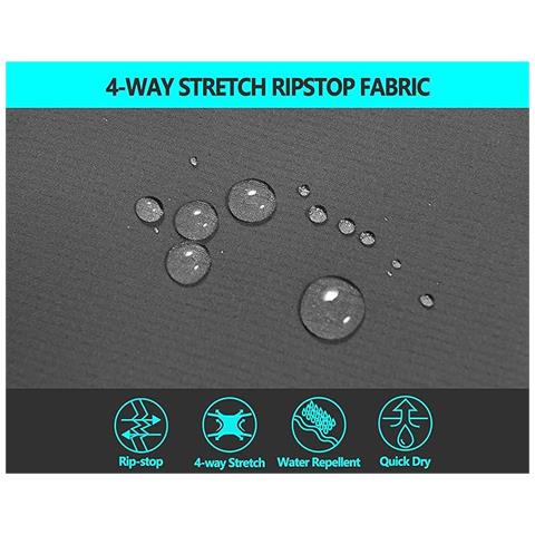 Pantaloni Da Donna Elasticizzati Impermeabili Perfetti Per Trekking E Golf Taglia L - Foto 2