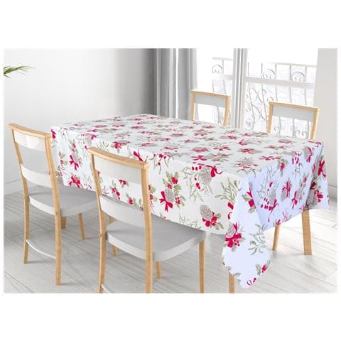 Tovaglia Natalizia Cucina Soggiorno In 100% Cotone Disegno Pigne Rp 140x240 Pigne - Foto 1