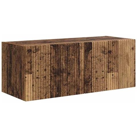 Mobile TV da parete Legno vecchio 60 x 31 x 29.5 cm - Foto 1