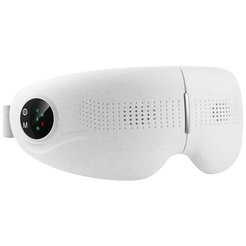 Massaggiatore Occhi Bluetooth Visivo Bianco - Vibrazione, Calore, Musica E Trasmissione Vocale - Foto 1