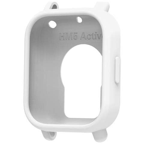 Custodia Protettiva In Silicone Bianca Compatibile Con Redmi Watch 5 Active - Foto 1