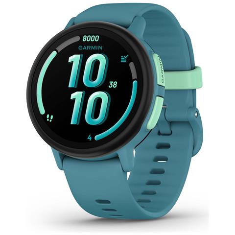 Bounce 010-03399-02 smartwatch e orologio sportivo 3,05 cm (1.2") AMOLED 43 mm Digitale 390 x 390 Pixel Touch screen Turchese Wi-Fi GPS (satellitare) - Foto 1