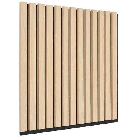 Set 2 Pannelli Acustici 52x52 Cm Effetto Rovere Naturale - Foto 2