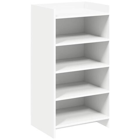 Mobile per scarpe Bianco 48 x 36 x 92 cm Legno ingegnerizzato - Foto 1