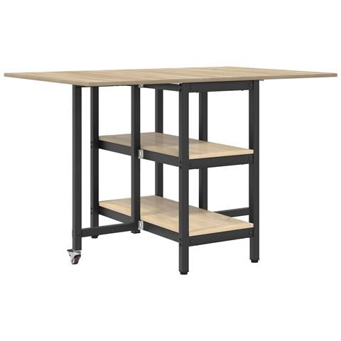 Tavolo da Pranzo 122 x 80 x 76,5 cm Legno ingegnerizzato - Foto 1