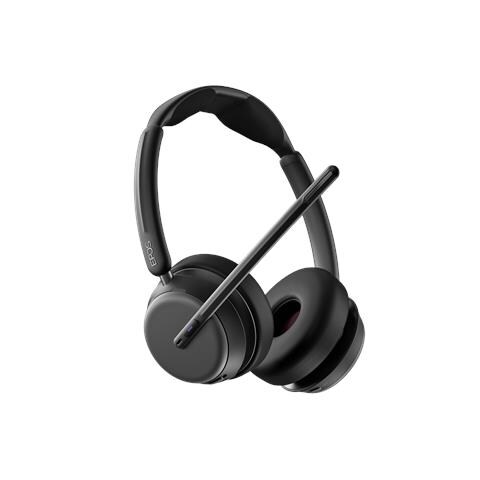 IMPACT 1000 MS UC ANC WL USB-C+A Stand Auricolare Wireless A Padiglione Ufficio USB tipo-C Bluetooth Base di ricarica Nero - Foto 2