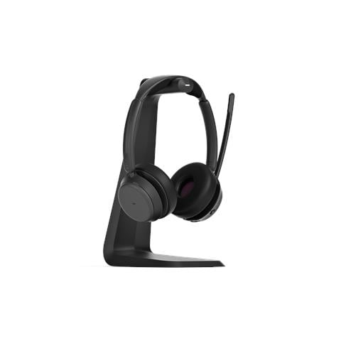 IMPACT 1000 MS UC ANC WL USB-C+A Stand Auricolare Wireless A Padiglione Ufficio USB tipo-C Bluetooth Base di ricarica Nero - Foto 1