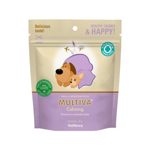 MULTIVA® Calming Cani di piccola e piccolissima taglia 30 compresse masticabili - Foto 1