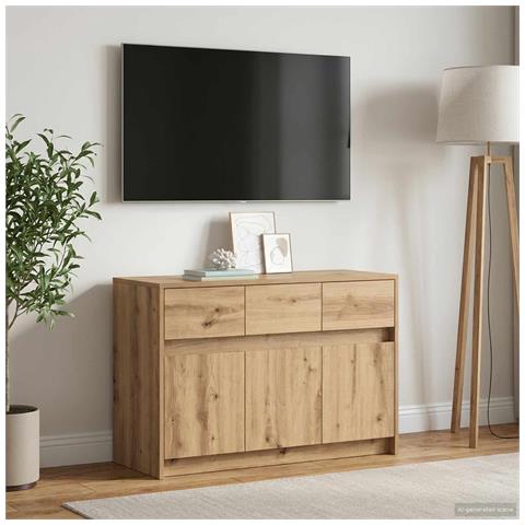 Mobile TV 91 x 34 x 61 cm Rovere Artigianale - Foto 2