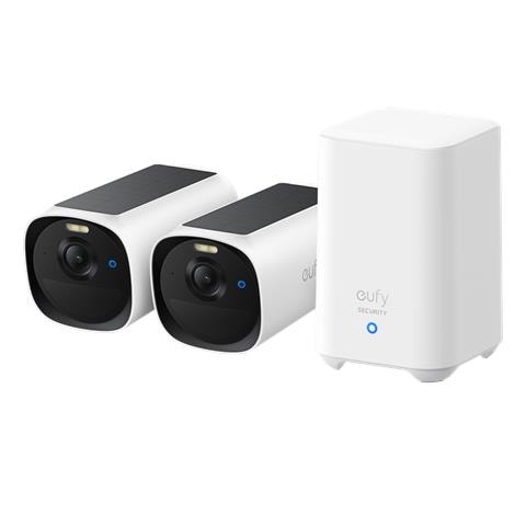 Cam E40 2-Cam Kit + HomeBase S280 Pallottola (forma) Telecamera di sicurezza IP Esterno 2688 x 1520 Pixel Parete - Foto 1