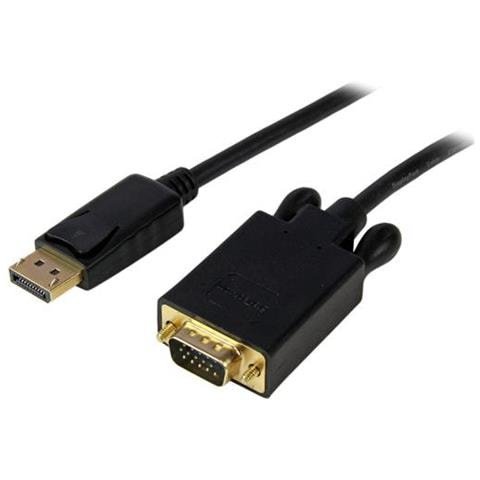 Cavo convertitore adattatore DisplayPort a VGA da 91 cm - DP a VGA 1920x1200 - Nero - Foto 1