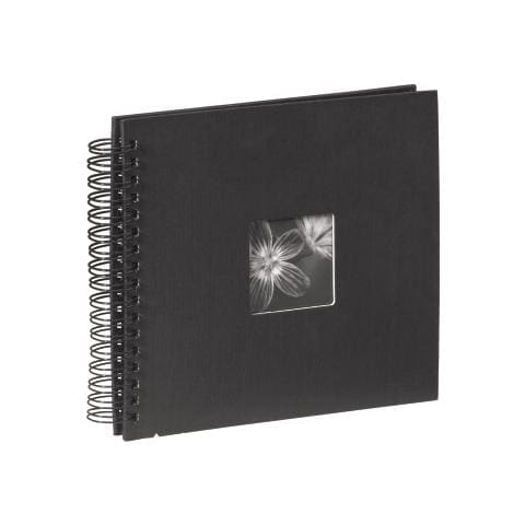 Fine Art spirale nero 28x24 50 pagine nere 90145 - Foto 2