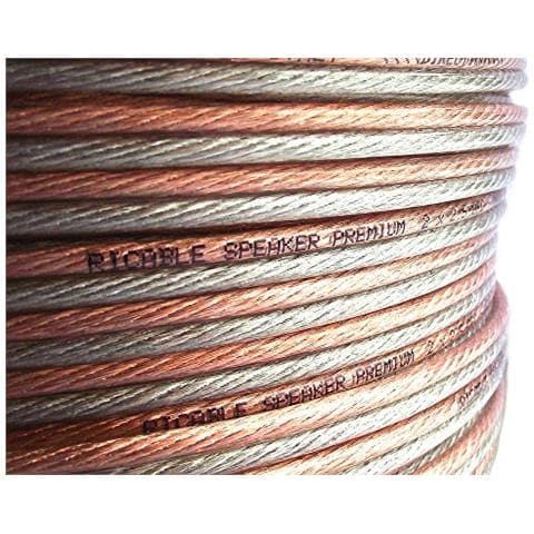 Speaker Premium 2.5/10 - Bobina da 10 mt - Cavo audio di potenza per Diffusori Acustici 2 x 2,5 mm. - Foto 1