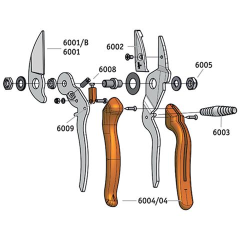 Forbice Lowe 6 -104 Potatura Olivo - Foto 2