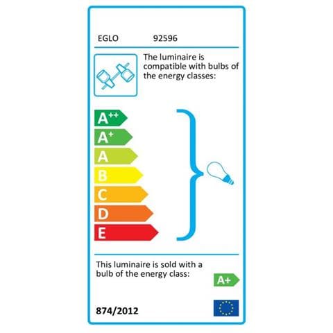 92596 Buzz Led Barra 28.5cmx6.5 2x3 Gu10-led 3000k Acciaio Nick / opaco - Foto 2