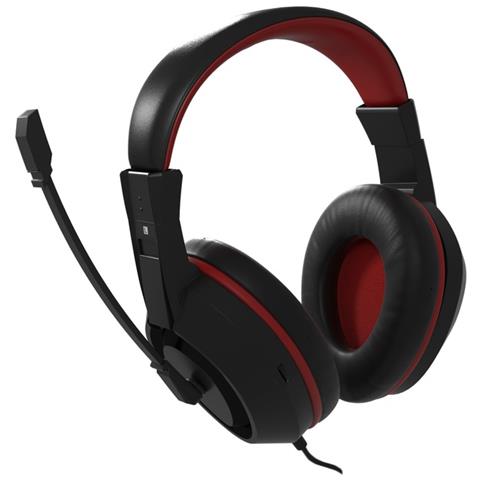 Auricolari Con Microfono Gaming Mah0+ 32? 15mw Ultra Bass Nero Rosso - Foto 15