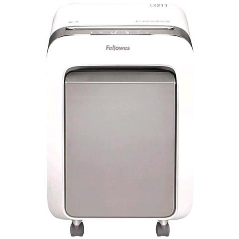 Lx211 Intellibar Distruggidocumenti A Microframmento Cestino 23lt Capacita' 15 Fogli Bianco - Foto 1