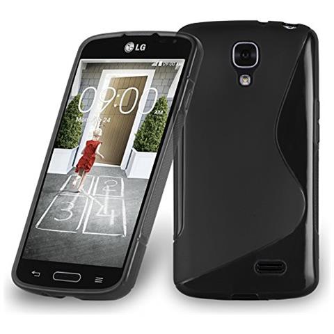Custodia Compatibile Con Lg F70 In Nero Ossido - Coperchio Protettivo In Silicone Tpu Flessibile - Foto 1