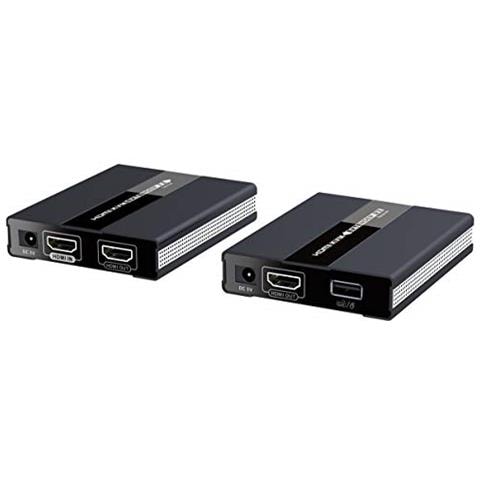 Premiumcord Estensore Hdmi + Usb 60m Tramite Lannon Compresso E Senza Latenza - Foto 1