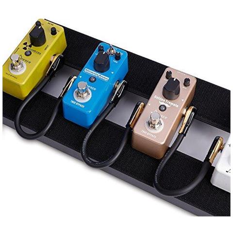 Chitarra Cavi Patch Angolo Retto 15 Cm 14 Cavi Strumenti Per Effect Pedals 6 Pacchetti - Foto 4