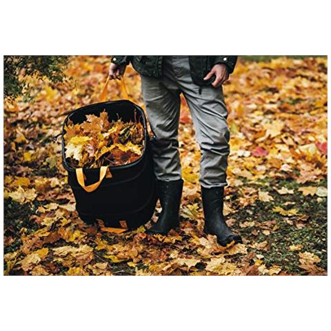 1028373 Sacco Da Giardino, Nero / Arancio - Foto 3