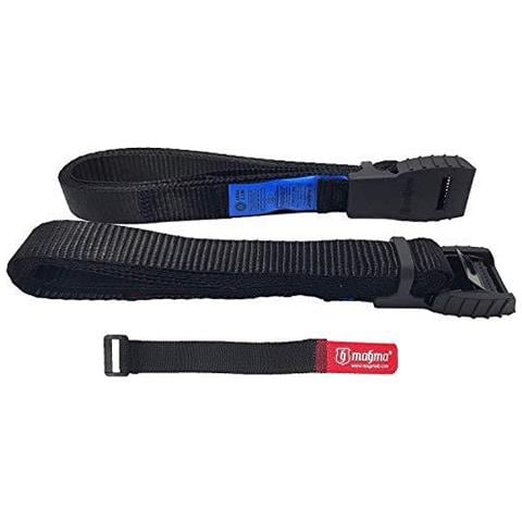 2 Cambuckle Cinghie Caricare La Cinghia Bike Rack Surf Consiglio Moto Auto Kayak E Veicoli Strumenti Regolabili E Heavy-duty Belt Cavi Reggiatrici Merci E Veicoli Allacciatura Fibbie 3m - Foto 3