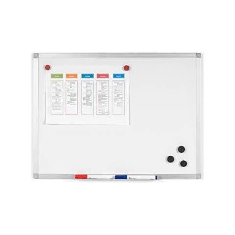 Magnetica Lavagna - 60 X 45 Cm - Telaio In Alluminio - Foto 1