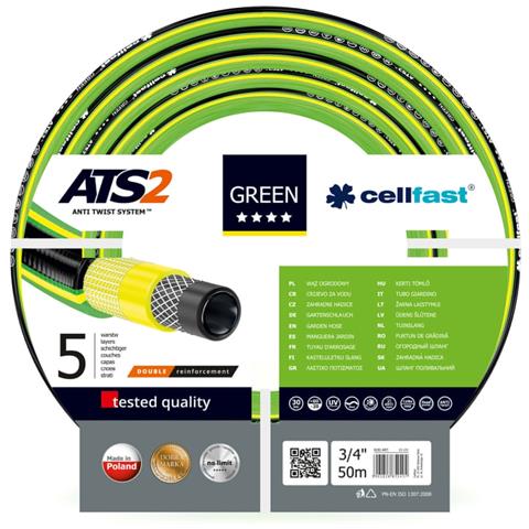 Tubo da Giardino ATS2"" 3/4"" 50 m Verde - Foto 1