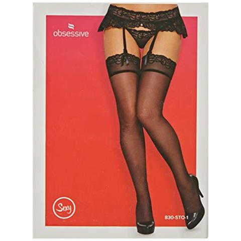 830-STO-1 L / XL Collant e calza Nero - Foto 1