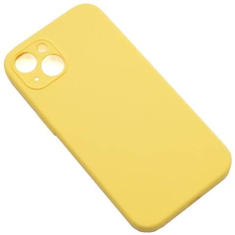 Custodia Tpu Silicone Lite Cover Soft-case Per Apple Iphone 13 Yellow - Foto 1