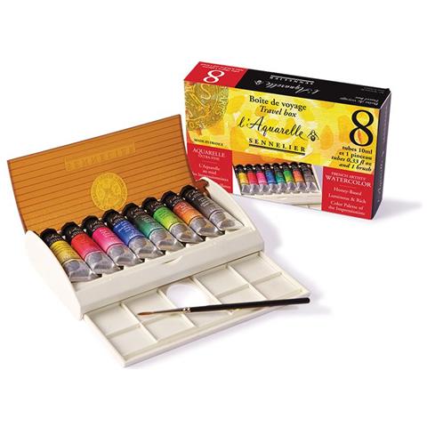 Scatola Da Viaggio - La Petite Aquarelle - 8 Tubi 10 Ml - Foto 1