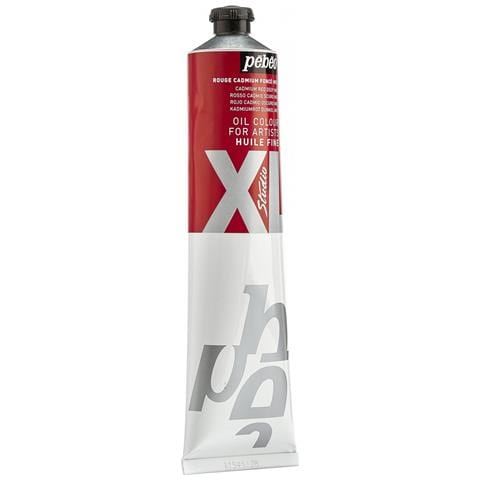 Pittura Ad Olio Xl Studio - Rosso Cadmio Scuro - 200 Ml - Foto 2