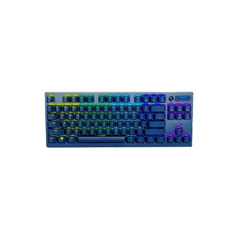 Rz03-04370400-r3g1 Tastiera Usb + Rf Wireless + Bluetooth Qwerty Tedesco Nero - Foto 1