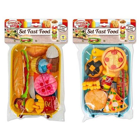 Playset Fast Food Con Vassoio Teorema 80257 Grande Chef Assortito - Foto 2