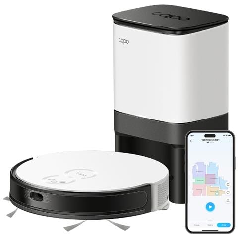 Robot Aspirapolvere Lavapavimenti Smart Svuotamento Automatico RV20 Mop Plus - Foto 1