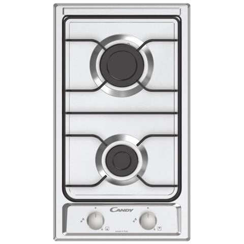 Piano Cottura CHW23X) a Gas 2 Fuochi Gas Colore Acciaio Inossidabile - Foto 1