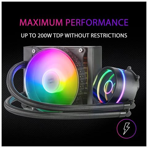 Mars Gaming Ml-one120 Liquid Cooling Kit - Black - Foto 7