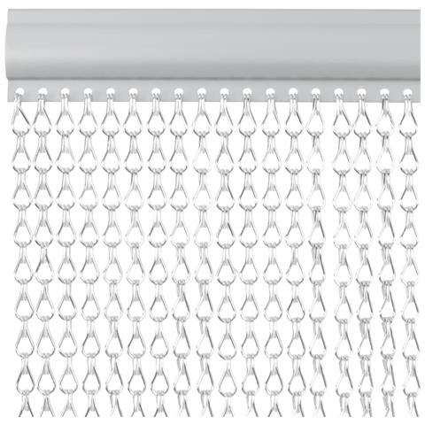 Zanzariera Da Porta A Catena 100x212 Cm In Alluminio - Foto 3