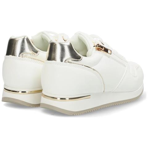 Mana Leisure Trainers Sneakers Sintetico Scarpe Donna Bianco Eu 38, Mirl1002241w 3000 - Foto 3