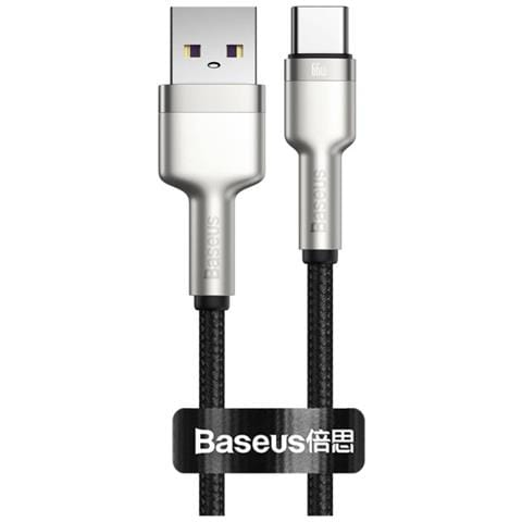 Cavo Di Ricarica E Trasferimento Da Usb-c A Usb-c 66w Cafule 25 Cm, Nero - Foto 1
