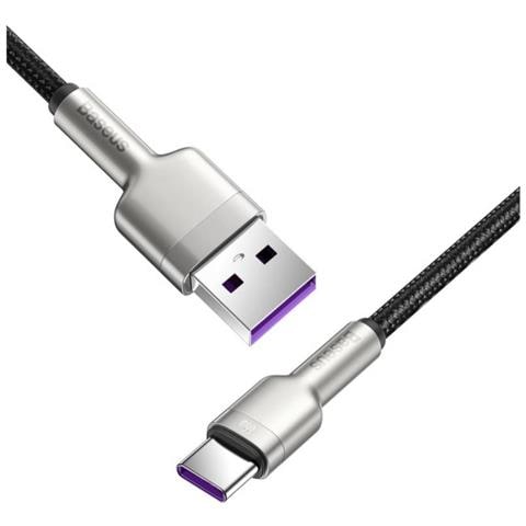 Cavo Di Ricarica E Trasferimento Da Usb-c A Usb-c 66w Cafule 25 Cm, Nero - Foto 5