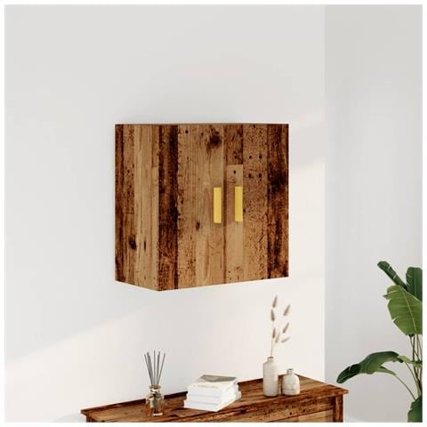 Armadietto A Muro Legno Vecchio 60x31x60 Cm In Truciolato - Foto 3