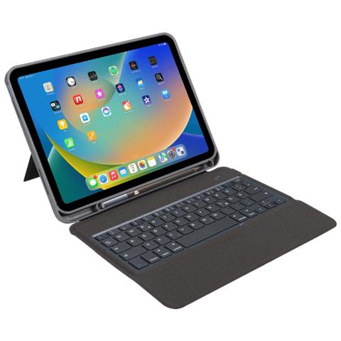 Deqster 40-1018415 Tastiera Per Dispositivo Mobile Nero Usb + Bluetooth Qwertz Tedesco - Foto 2