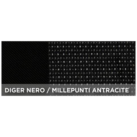 Coprisedile Lato Guida Per Furgoni Tg. Sp24/sp25 Tess. Misto Cotone Nero - Foto 2