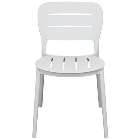 Hazel - Set 4 Sedie In Polipropilene Impilabili - Foto 2