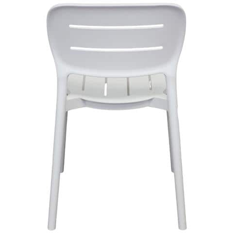 Hazel - Set 4 Sedie In Polipropilene Impilabili - Foto 6