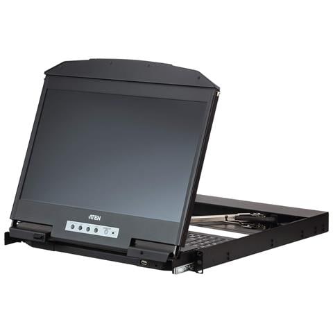 CL3800NW console a rack 47 cm (18.5") 1920 x 1080 Pixel Metallo, Plastica Nero 1U - Foto 8