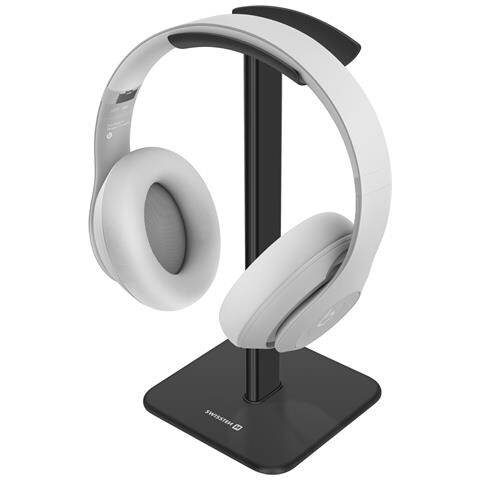 Supporto Da Scrivania Per Cuffie Design Audio Minimalista, Nero - Foto 1
