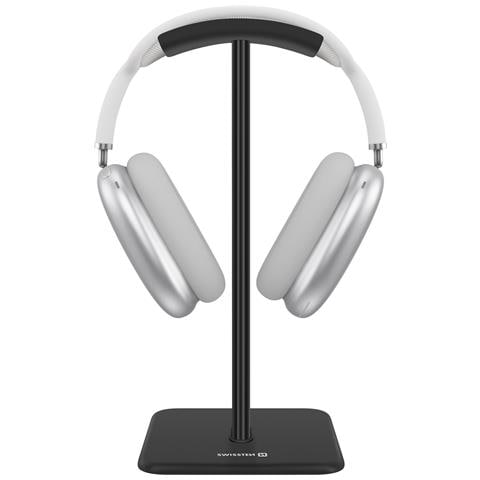 Supporto Da Scrivania Per Cuffie Design Audio Minimalista, Nero - Foto 5